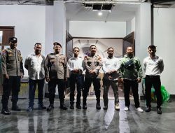 Polsek Ngabang Menurunkan Personilnya Untuk Pengamanan Rangkaian Ibadah Paskah 2025
