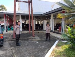 Polsek Menjalin lakukan Pengamanan dan Monitoring kegiatan ibadah Jumat Agung