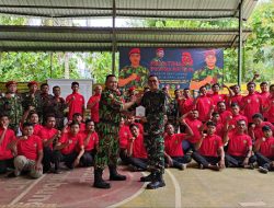 Dandim 0825/Banyuwangi Bekali Peserta Diklat Pembaretan Kokam dengan Wasbang dan Bela Negara