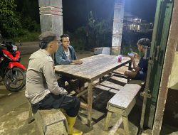 Giat Patroli Malam Polsek Meranti Ciptakan Rasa Aman Dan Nyaman