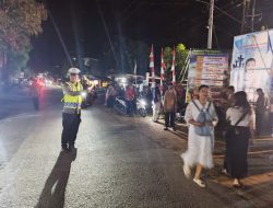 Polsek Mempawah Hulu amankan kegiatan Ibadah Sabtu Suci di Paroki Santo Yusuf Desa Karangan