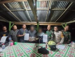 Putus Rantai Peredaran Narkoba, Satgas Yonif 131/Brajasakti Kembali Amankan Ganja di Perbatasan Papua