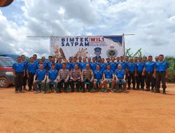Kapolsek Air Besar Hadiri Pembukaan Bimtek Satpam