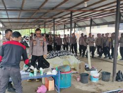 Bintara Penggerak Polsek Meranti Ikut Pelatihan Membuat Pupuk Migo