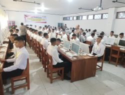 Polda Maluku Gelar Tes CAT Psikologi, Diikuti 185 Casis Bintara Polri