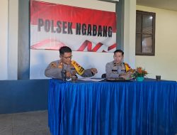 Analisa dan Evaluasi (ANEV) Kinerja Polsek Ngabang Tentang Penerimaan Aduan Masyarakat