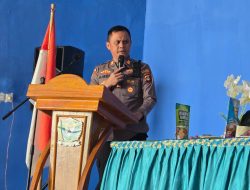 Kapolsek Gunung Megang Tancapkan Tombak Perang Melawan Narkoba