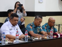 Lantamal XIV Aktif Tangani Pengungsi Maybrat dan Dukung Makan Bergizi Gratis