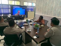 Polda Papua Barat Gelar Koordinasi dan Sosialisasi Penyusunan Rencana Aksi Keselamatan Transportasi PB dan PBD Secara Daring