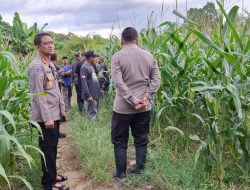 Kabid TIK Polda Kalbar Asistensi Program Ketahanan Pangan di Mempawah Hulu
