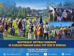 Masyarakat Antusias Ramaikan Kejuaraan Panahan Kasau Cup 2025 di Seskoau