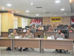 Wakapolda Maluku Hadiri Anev Ketahanan Pangan Secara Virtual