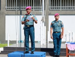 Wujud Apresiasi dan Loyalitas Prajurit, Yonmarhanlan XIV Sorong Gelar Upacara Kenaikan Pangkat Periode 1 April 2025