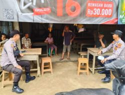 Patroli Siang Hari, Polisi Imbau Masyarakat Untuk Selalu Waspada