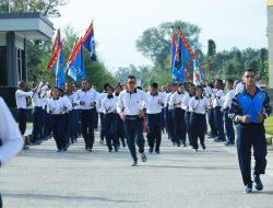 Selasa Penuh Semangat Dan Kegembiaraan, Pangkoarmada III Olahraga Bersama Prajurit