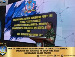 PMPP TNI Selenggarakan Seleksi Satgas Kizi TNI Konga XXXVII-L MINUSCA, Satgas Ton Zeni Horizontal TNI Konga UNIFIL TA 2025 dan Usul Baru MO/MSO (WAN TNI)