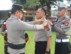 Kenaikan Pangkat, Wujud Pengabdian dan Kehormatan: Kompol Yulizar Rinaldo Terima Amanah Terakhir Sebelum Purna Tugas