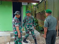 Danrem 181/PVT Tinjau Progres Program TMMD Ke-124 Kodim 1802/Sorong