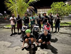 Ditreskrimum Polda Papua Barat Berhasil Ungkap Jaringan Curanmor, Tiga Pelaku Diamankan