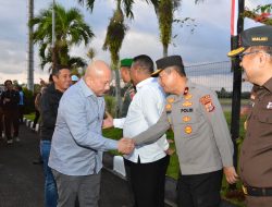 Wakapolda Maluku Sambut Kunjungan Anggota Komisi I DPR RI di Ambon