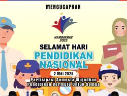 Pimpinan dan Anggota DPRD NTB Mengucapkan Selamat Hari Pendidikan Nasional 