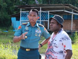 Jelang HUT ke-7 Pasmar 3, Yonmarhanlan XIV Prajurit Petarung Marinir Gelar Karya Bakti di TMP Trijaya Sakti Sorong
