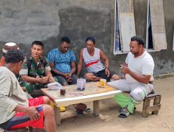 Kedekatan Satgas TMMD dan Warga Jadi Kunci Sukses Pembangunan di Kampung Yeflio