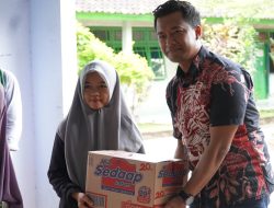 Giat Sosial, Satreskrim Lotim Santuni Anak Yatim