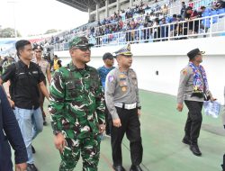 Dandim 0818/Malang-Batu dan Kapolres Malang Kawal Ketat Laga Liga 1 Arema FC vs Persik Kediri di Stadion Kanjuruhan
