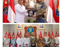 Kepala BSSN Letjen TNI (Purn) Drs. Nugroho Sulistyo Budi Terima Audiensi CEO Huawei Indonesia