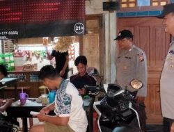 Samapta Polsek Menyuke Laksanakan Patroli Malam Antisipasi Premanisme