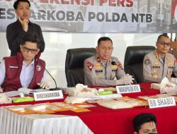 Ditresnarkoba Polda NTB Ungkap 53 Kasus Periode Januari Hingga April 2025, 85 Tersangka Serta 8,6 Kg Sabu Disita