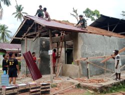 Progres Sasaran Fisik RTLH TMMD Ke-124 Kodim Sorong Capai 45 %