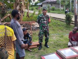 Satgas TMMD Ke-124 Kodim 1802/Sorong, Gugah Warga Jaga Kebersihan Guna Memaksimalkan Potensi Wisata Kampung