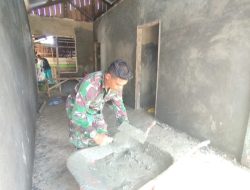 Pemilik Rumah Bersyukur Atas Program TMMD Ke-124 Kodim 1802/Sorong