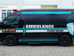 Kemanusiaan Tanpa Batas, Kapolres Gresik Siagakan Mobil Ambulance Gratis 24 jam Melalui Hotline LAPORCAKROMA 081188002006