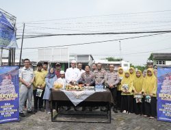 Tekan Angka Kecelakaan Lalu Lintas di Jalan Raya Duduksampeyan, Satlantas Polres Gresik Gelar Doa Bersama