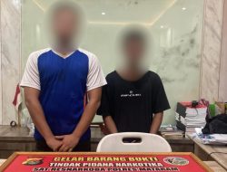 Dua Pria Warga Dasan Agung Baru diduga Edarkan Sabu Ditangkap Polisi