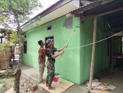 Progres Perehaban Rumah Tinggal Layak Huni Kodim 1802/Sorong Capai 80 Persen