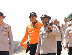 Polres Pegunungan Arfak dan Kansar Manokwari Siaga Pasca Pencarian Korban Bencana Alam di Kampung Jim