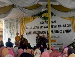Pelepasan SMK Mutira Dua Kelas XII TKR-TKJ Tanjung Enim