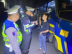 Polres Pagaralam melaksanakan Kegiatan Rutin yang Ditingkatkan (KRYD) Dalam Bentuk Razia Stasioner Patroli