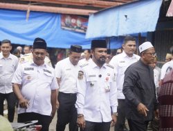 Bupati Al-Farlaky Tinjau Pasar Julok, Soroti Persoalan Sampah dan Infrastruktur