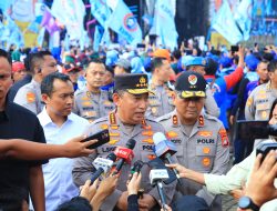 Hadiri Hari Buruh di Monas, Kapolri Tegaskan Beri Pengamanan-Pelayanan Maksimal May Day