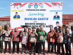 Kadisminpers Lantamal XIV Hadiri Hardiknas 2025, Kota Sorong Canangkan Sekolah Gratis