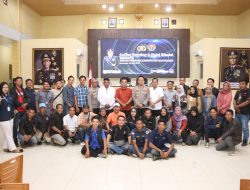 Pererat Silaturahmi, Polres Banyuasin Gelar Coffee Morning dan Halal Bihalal Bersama Puluhan Wartawan