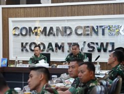 Pastikan Agar TMMD Ke-124 TA 2025 Berjalan Dengan Baik dan Lancar, Pandam II/Sriwijaya Terima Paparan Dansatgas