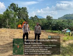 Pemanfaatan Lahan Tidur, Polsek Sengah Temila Gagas Program Jagung Percontohan