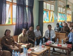 Kanit Samapta Wakili Kapolsek Hadiri Kelulusan Siswa SMAN 1 Sebangki