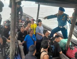 TNI AL Kembali Gagalkan Tindak Pidana di Laut, 42 Orang PMI Non Prosedural Berhasil Diamankan